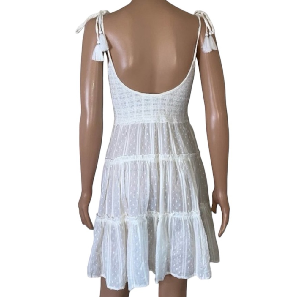 Blue Island Tiered Sun Dress/ Coverup
